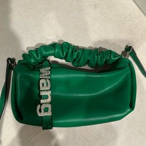 WANG green purse handbag